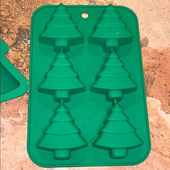 Christmas Tree Silicone Baking Molds -Green - Picture 5 of 5